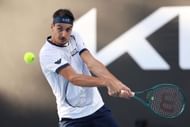 Lorenzo Sonego at the 2024 Australian Open.